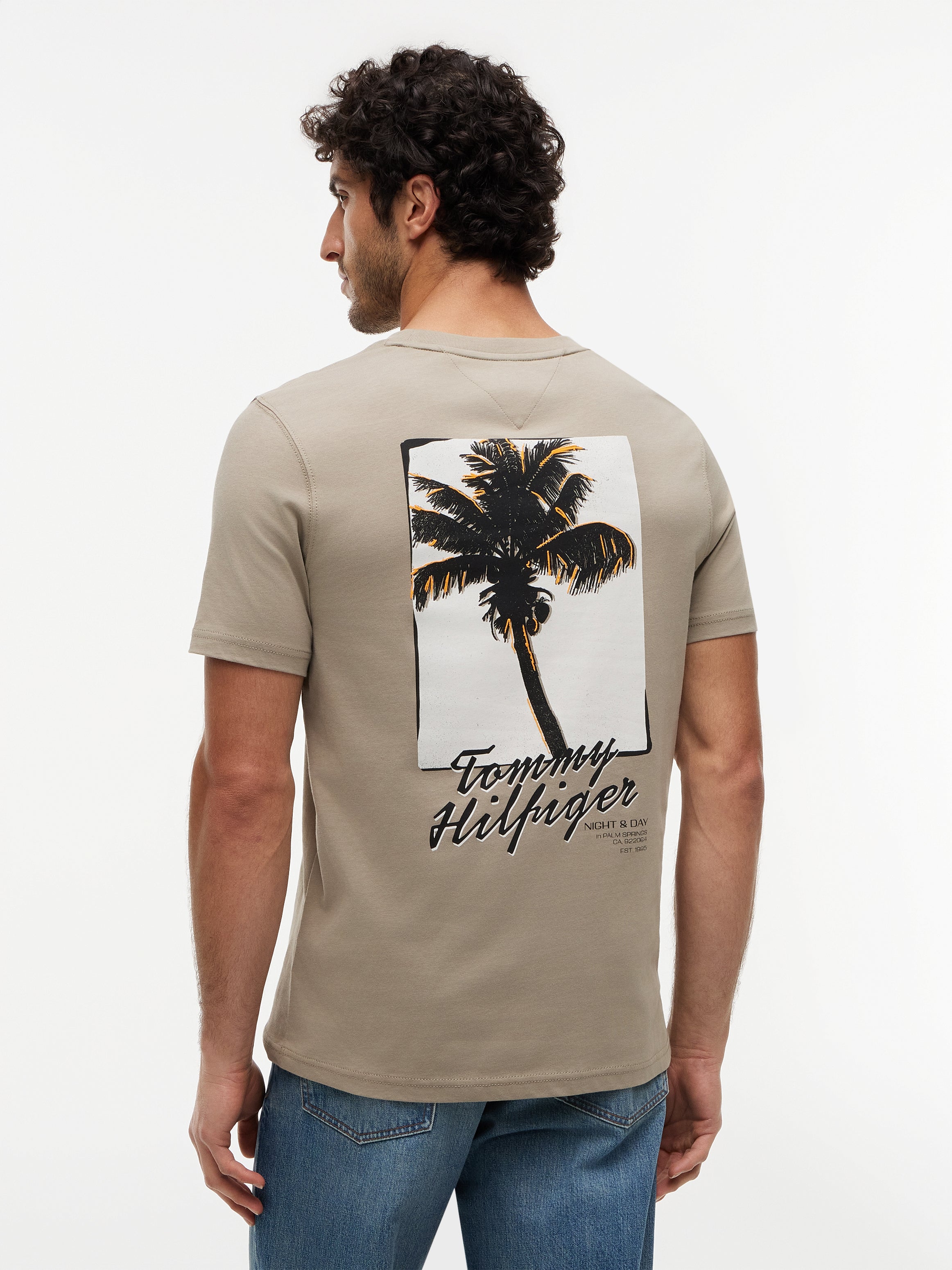 Palm Photo Print Tee