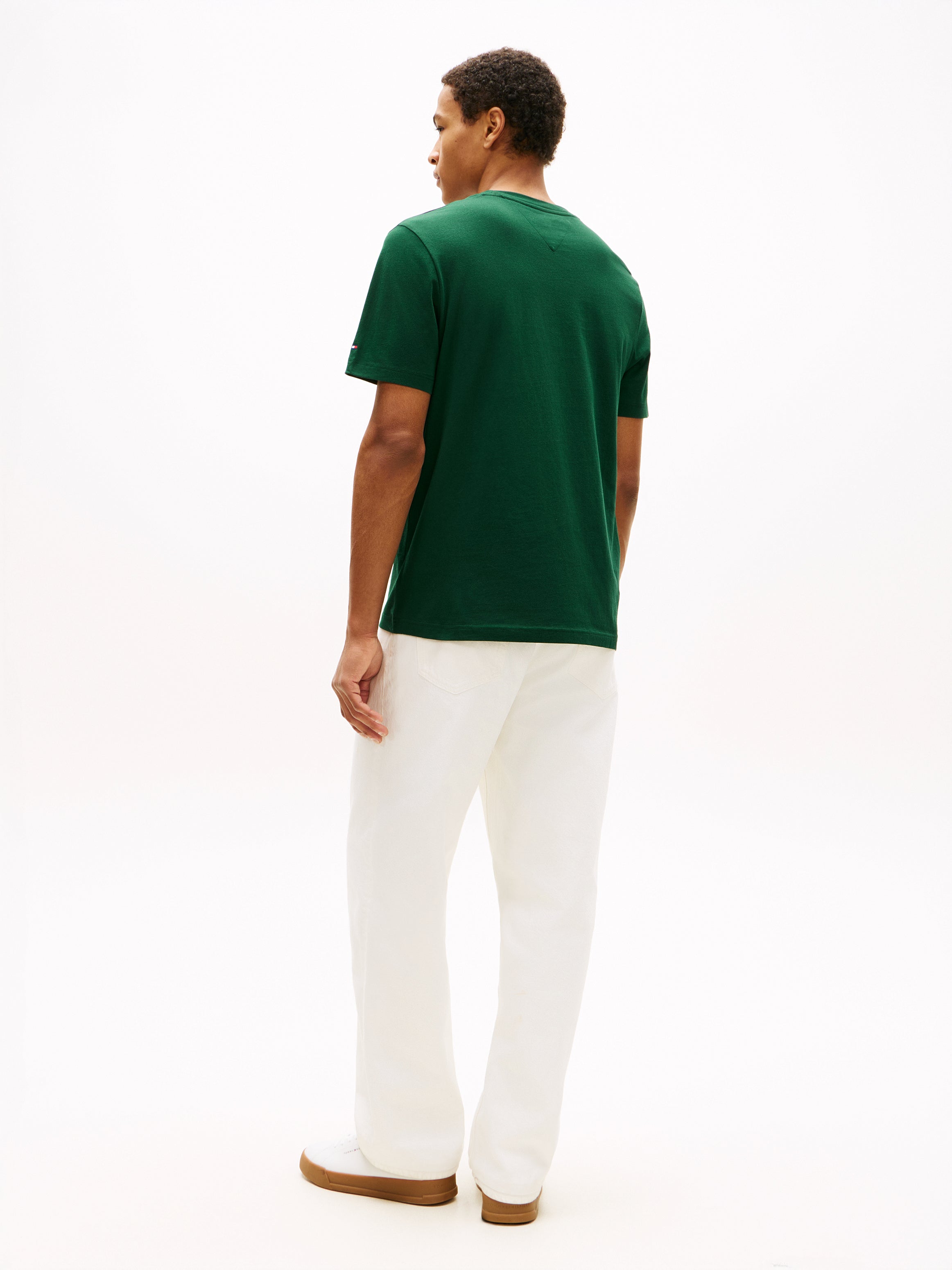 An image of the Tommy Hilfiger Brand Love Mono Stack Tee