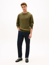 An image of the Tommy Hilfiger Seasonal Structure Crew Neck Jumper