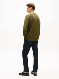 An image of the Tommy Hilfiger Seasonal Structure Crew Neck Jumper