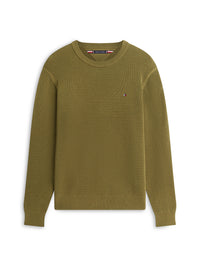 An image of the Tommy Hilfiger Seasonal Structure Crew Neck Jumper