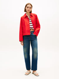 An image of the Tommy Hilfiger Cotton Short Jacket