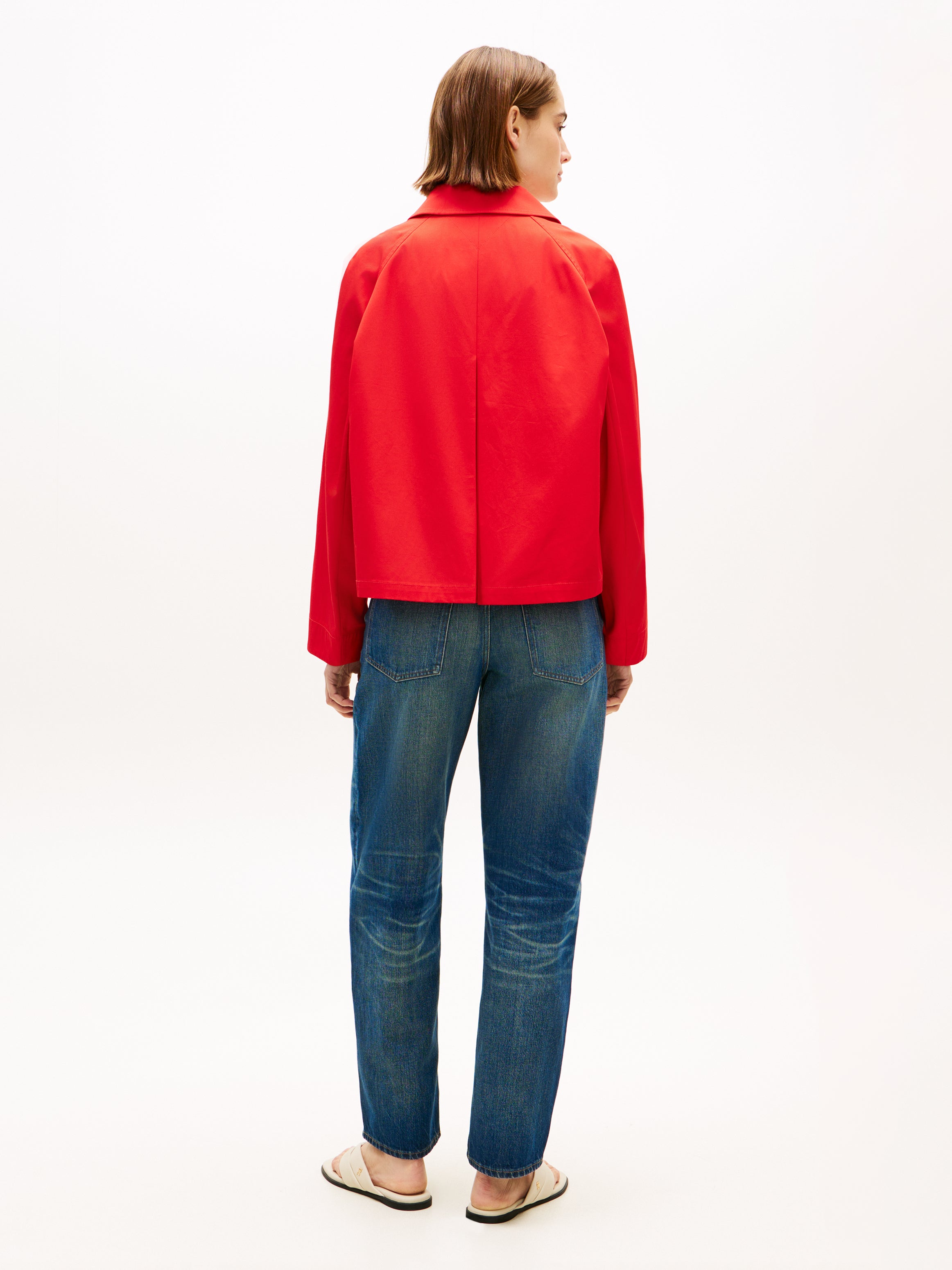 An image of the Tommy Hilfiger Cotton Short Jacket