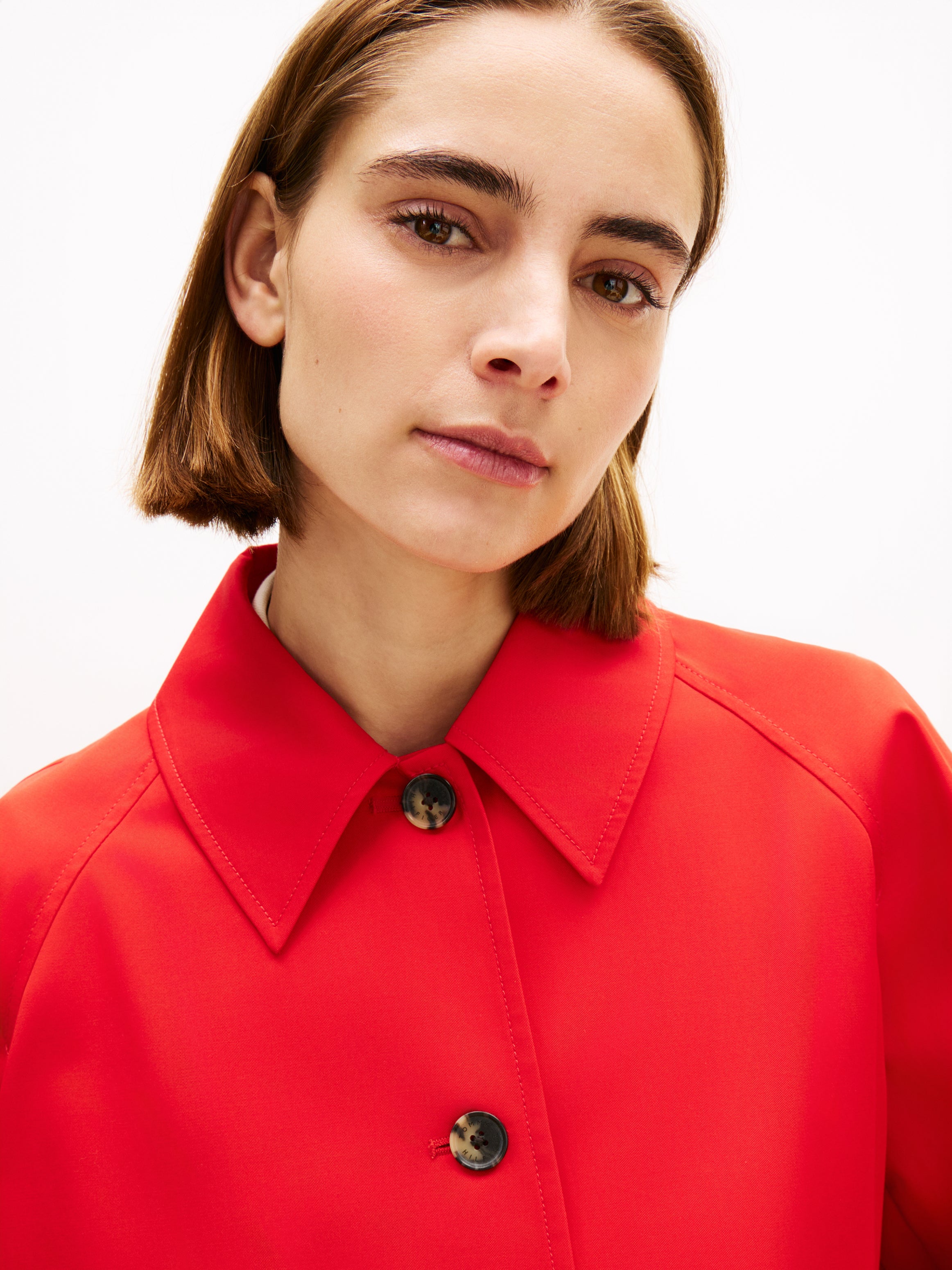 An image of the Tommy Hilfiger Cotton Short Jacket