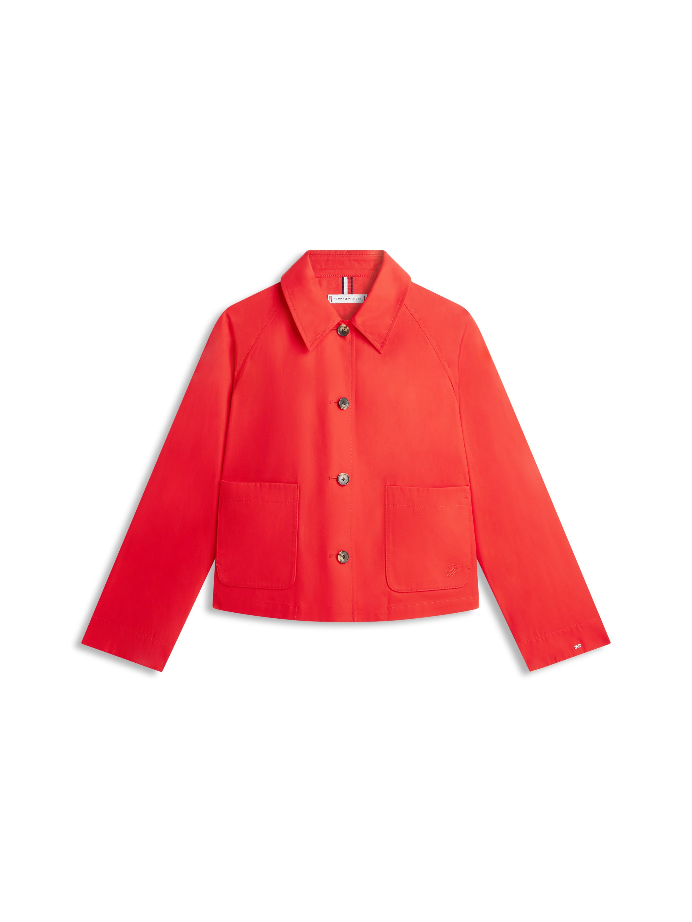 An image of the Tommy Hilfiger Cotton Short Jacket