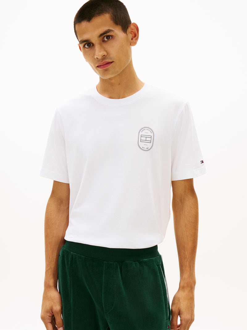 An image of the Tommy Hilfiger Brand Love Roundel Tee