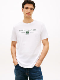 An image of the Tommy Hilfiger Brand Love Mono Stack Tee
