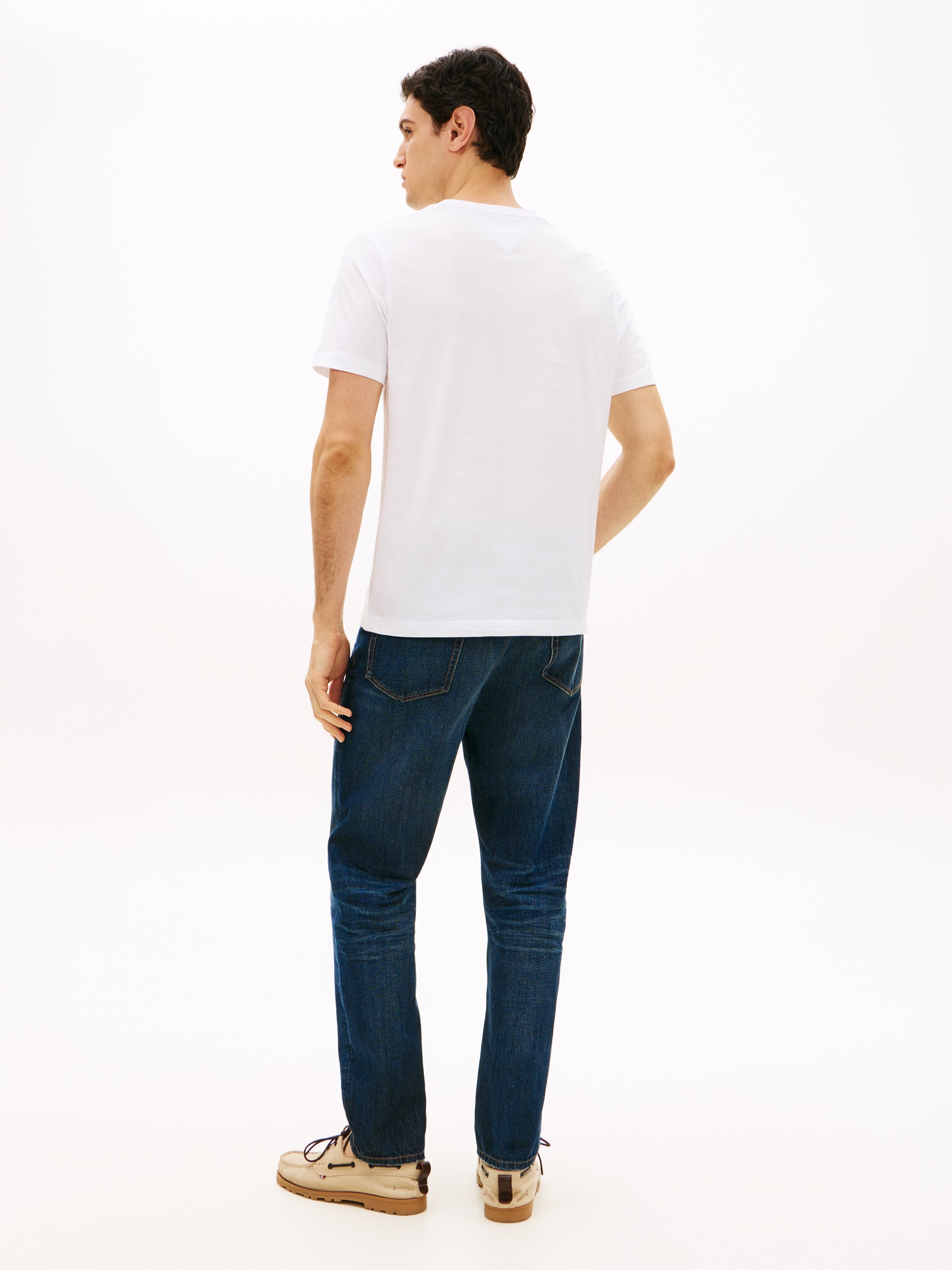 An image of the Tommy Hilfiger Brand Love Mono Stack Tee