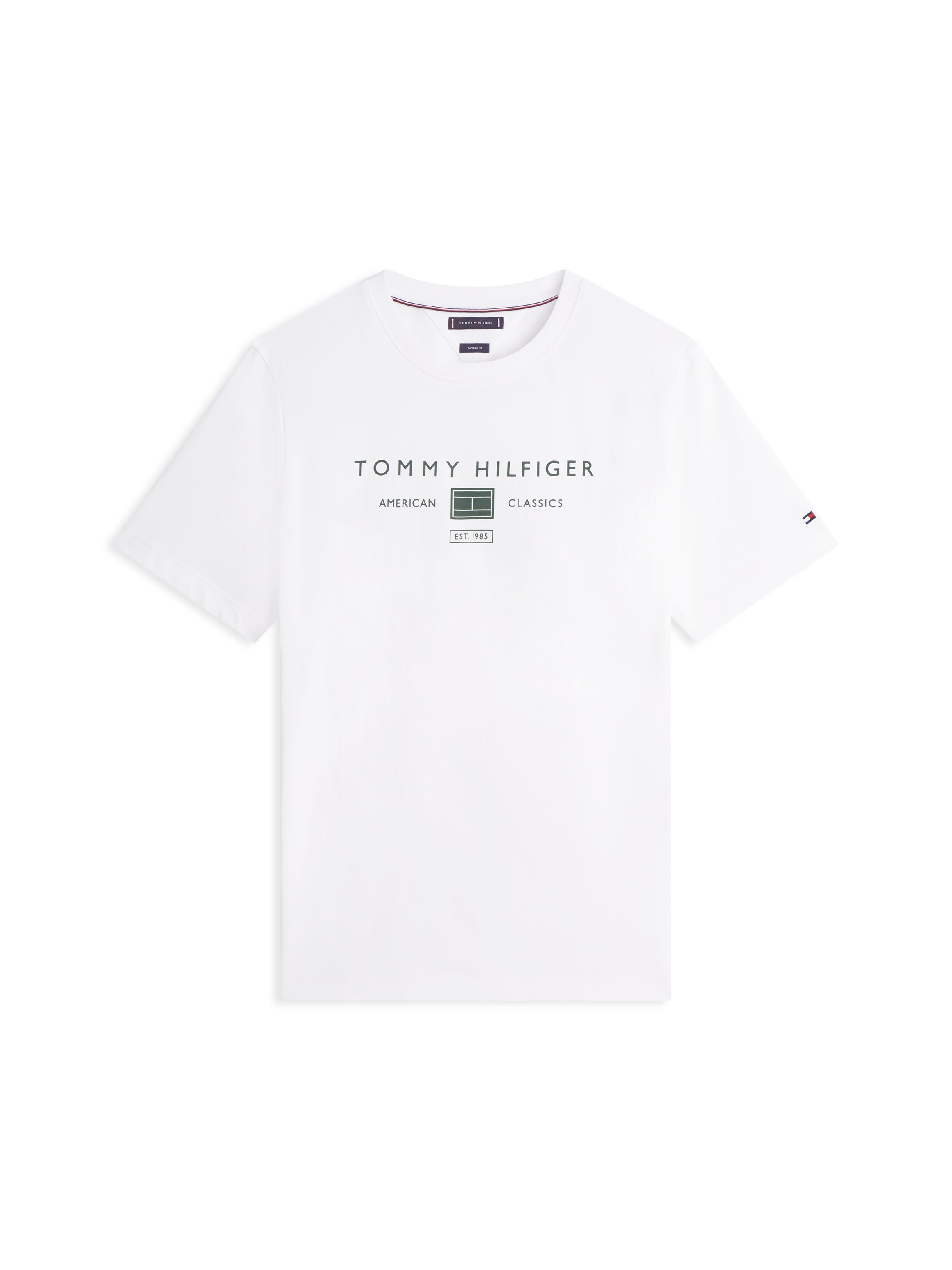 An image of the Tommy Hilfiger Brand Love Mono Stack Tee