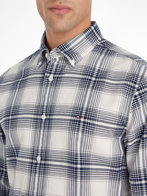 An image of the Tommy Hilfiger Heritage Oxford Check Shirt