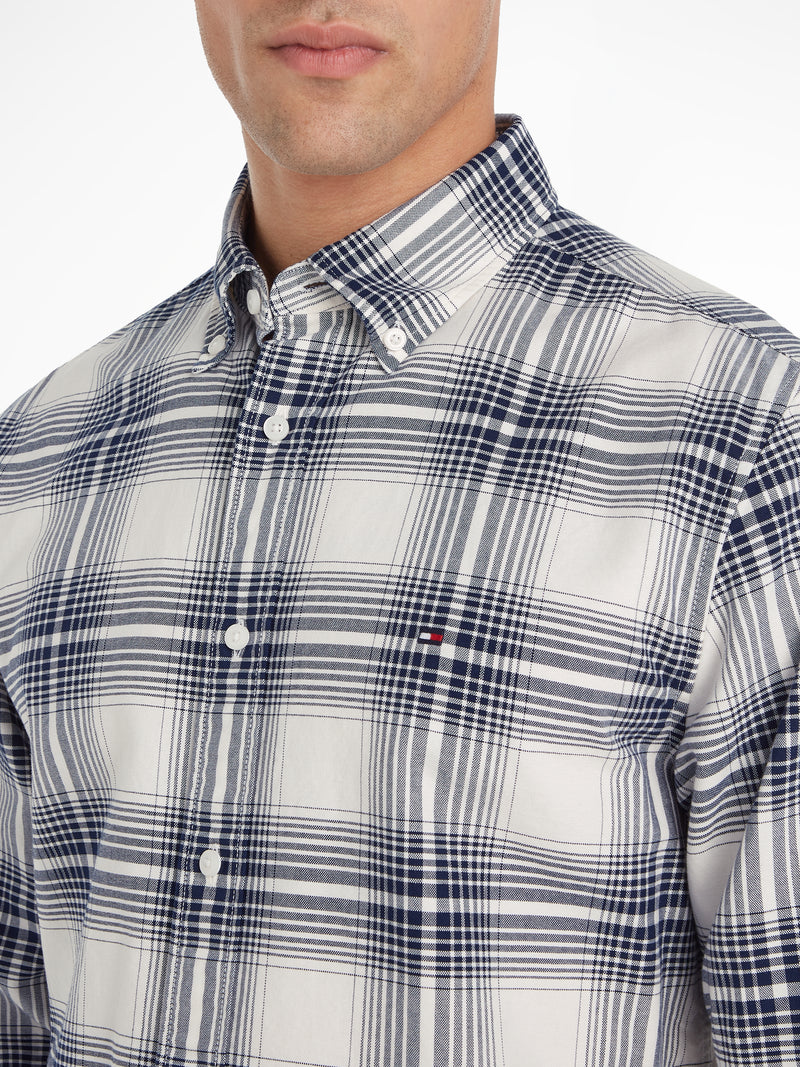 An image of the Tommy Hilfiger Heritage Oxford Check Shirt