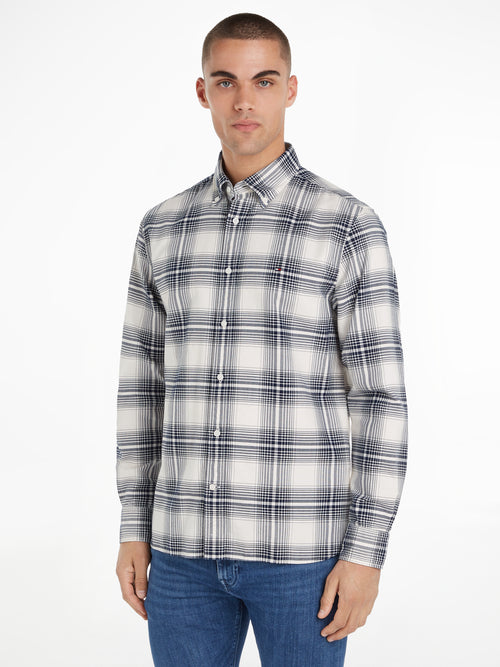 An image of the Tommy Hilfiger Heritage Oxford Check Shirt