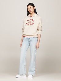 An image of the Tommy Hilfiger Varsity Logo Embroidery Hoodie