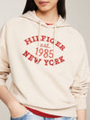 An image of the Tommy Hilfiger Varsity Logo Embroidery Hoodie