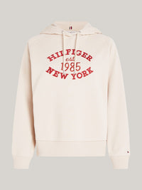 An image of the Tommy Hilfiger Varsity Logo Embroidery Hoodie