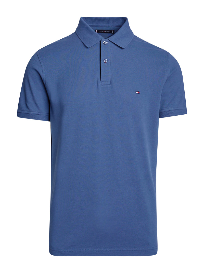 An image of the Tommy Hilfiger Tipped Placket Flag Embroidery Polo