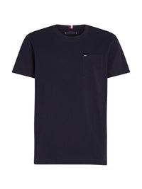 An image of the Tommy Hilfiger Crew Neck Patch Pocket T-Shirt