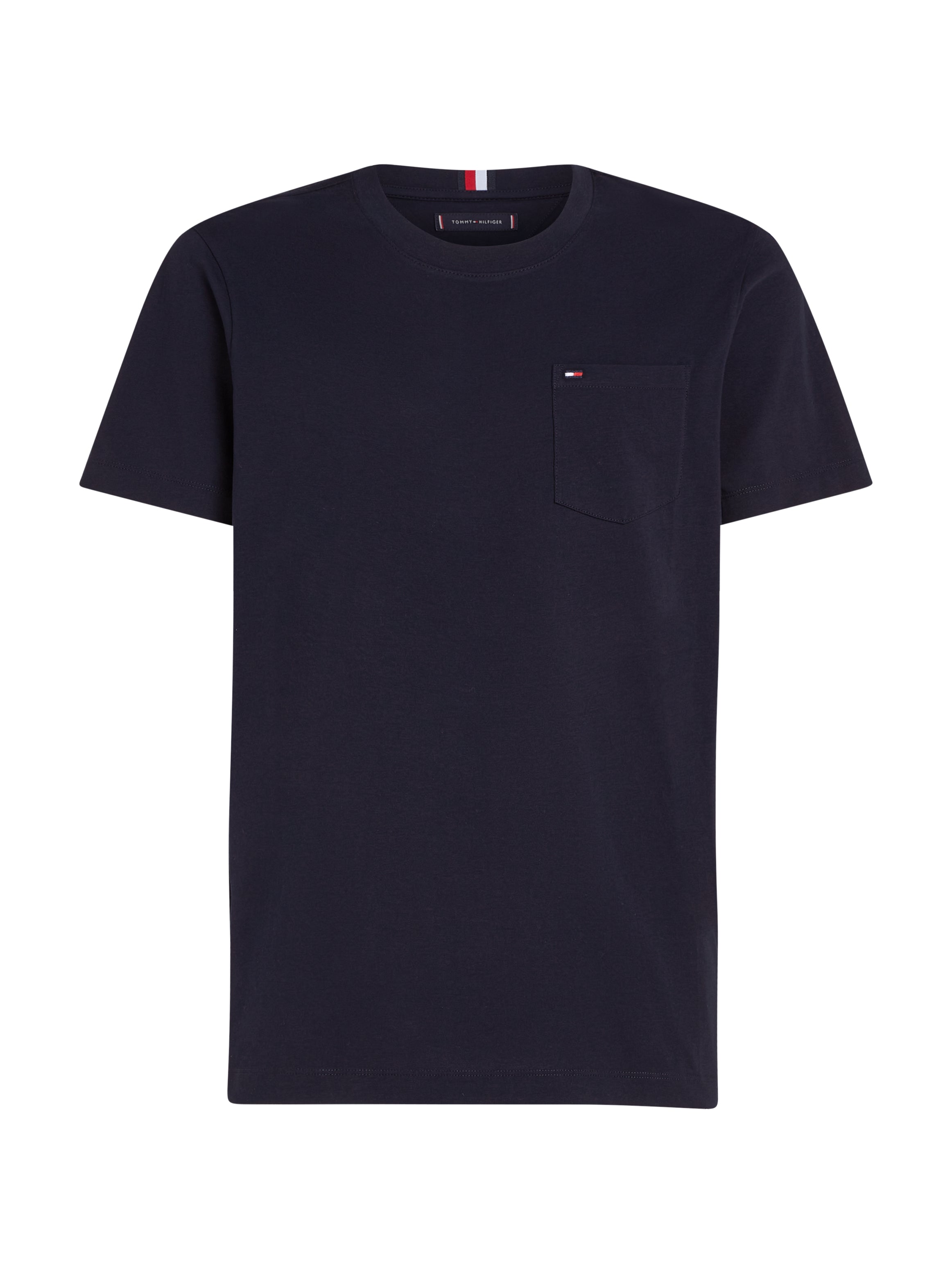 An image of the Tommy Hilfiger Crew Neck Patch Pocket T-Shirt