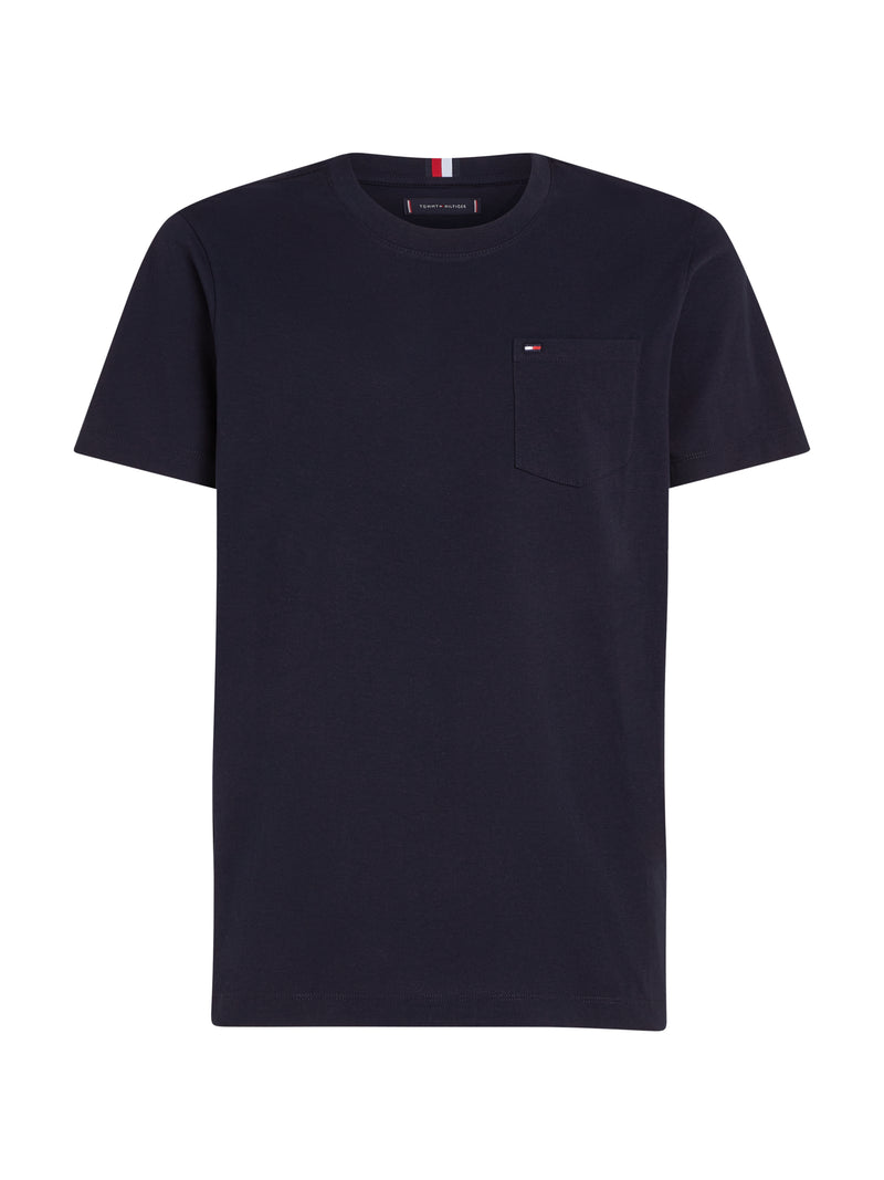An image of the Tommy Hilfiger Crew Neck Patch Pocket T-Shirt