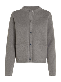 An image of the Tommy Hilfiger Jersey Reversible Cardigan
