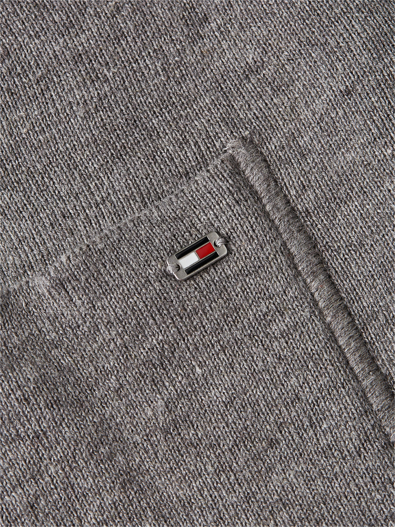 An image of the Tommy Hilfiger Jersey Reversible Cardigan