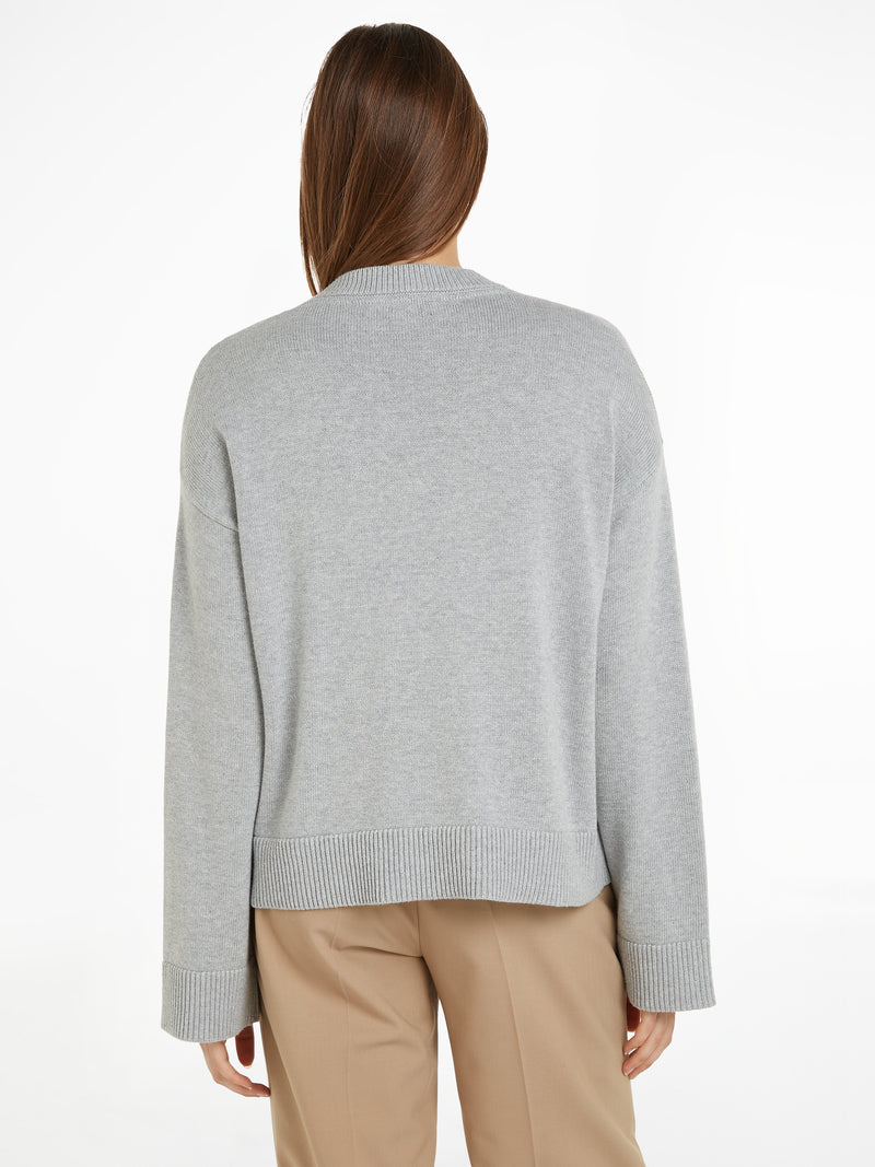 An image of the Tommy Hilfiger Varsity Graphic Crew Neck Sweater