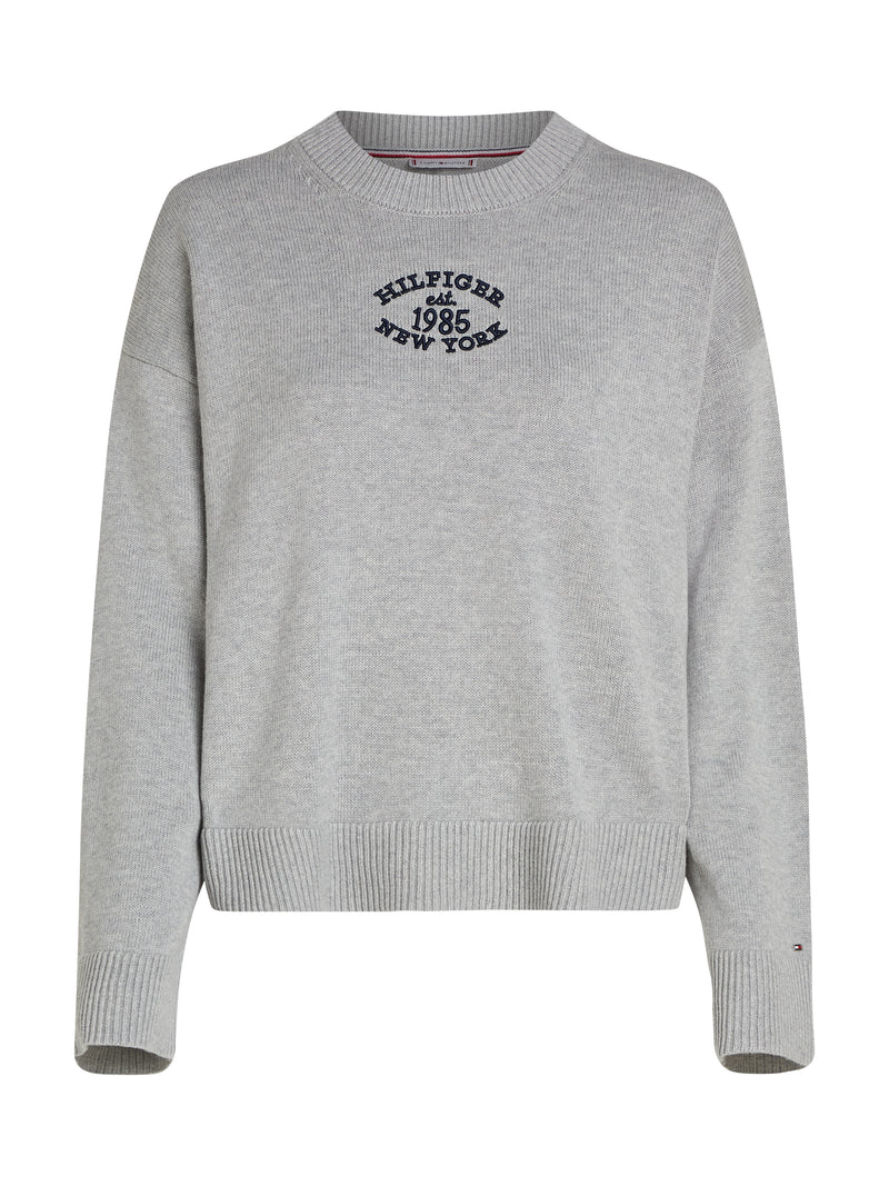 An image of the Tommy Hilfiger Varsity Graphic Crew Neck Sweater