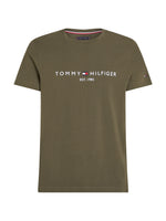 An image of the Tommy Hilfiger Logo Embroidery Slim Fit T-Shirt