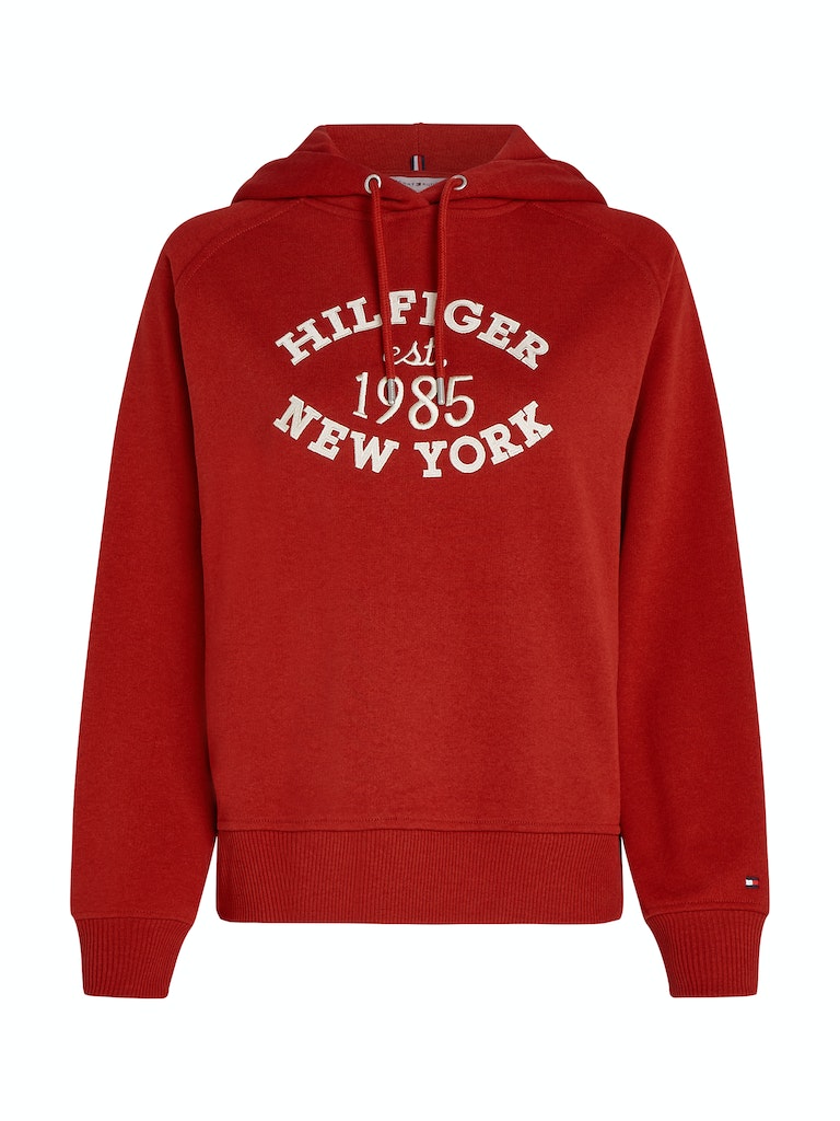 An image of the Tommy Hilfiger Varsity Logo Embroidery Hoodie