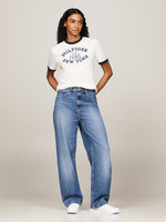 An image of the Tommy Hilfiger Varsity Logo Contrast Trim T-Shirt