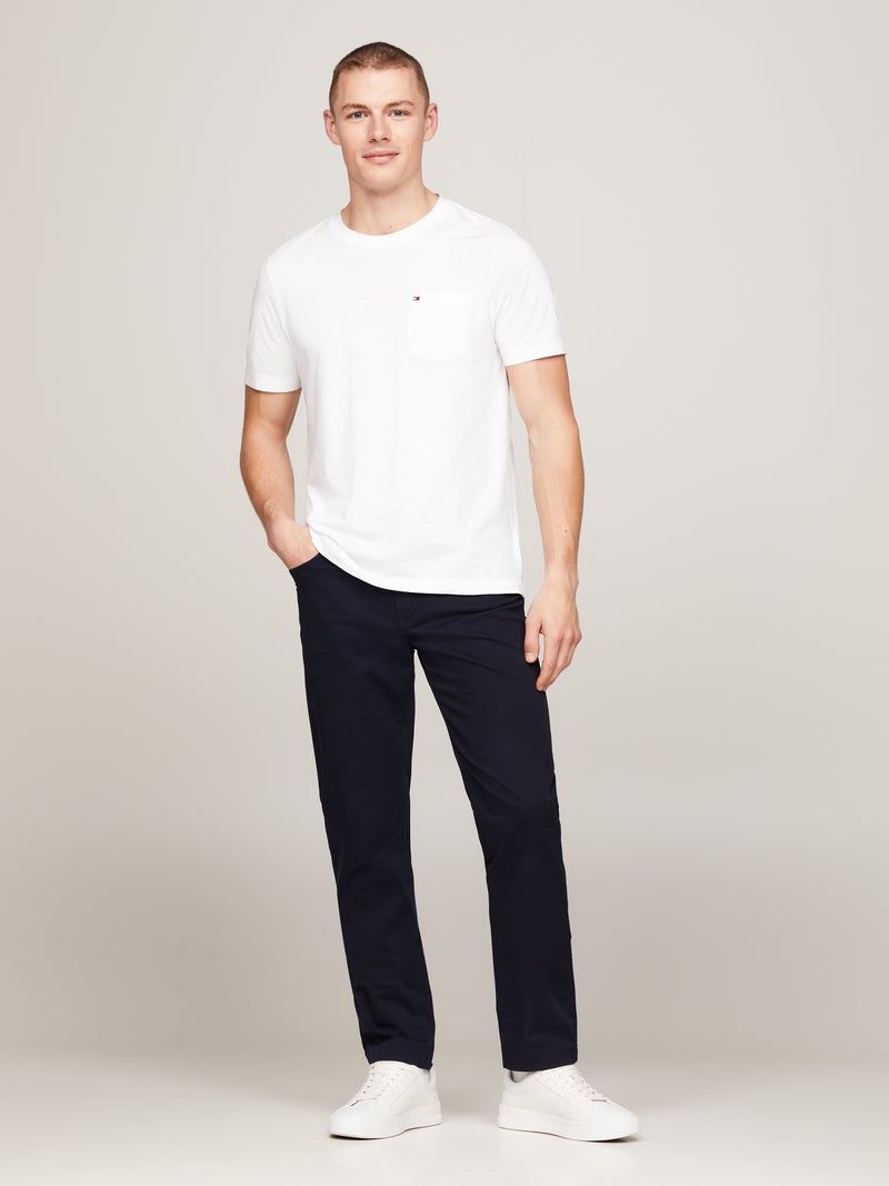 An image of the Tommy Hilfiger Crew Neck Patch Pocket T-Shirt
