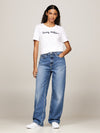 An image of the Tommy Hilfiger Script Logo Embroidery T-Shirt