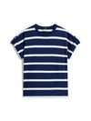 An image of the Tommy Hilfiger Gold Button Crew Neck T-Shirt