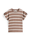 An image of the Tommy Hilfiger Gold Button Crew Neck T-Shirt