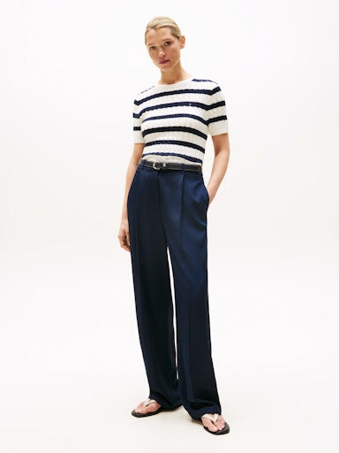 An image of the Tommy Hilfiger Striped Sweater