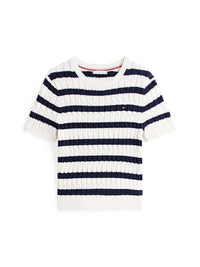 An image of the Tommy Hilfiger Striped Sweater
