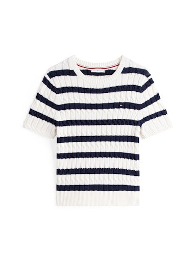 An image of the Tommy Hilfiger Striped Sweater