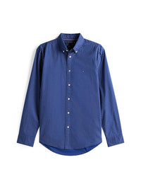 An image of the Tommy Hilfiger Flex Poplin Fake Solid Shirt
