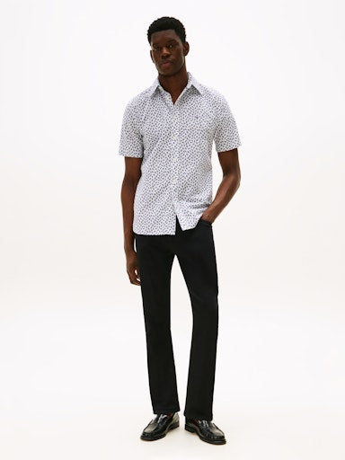 An image of the Tommy Hilfiger Linen Blend Shirt