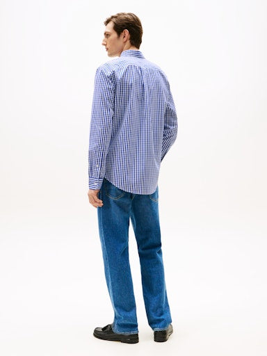 An image of the Tommy Hilfiger Poplin Gingham Shirt