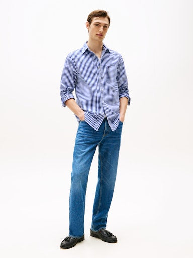 An image of the Tommy Hilfiger Poplin Gingham Shirt