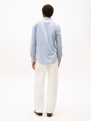 An image of the Tommy Hilfiger Flex Poplin Tartan Shirt