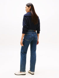 An image of the Tommy Hilfiger Mid Rise Straight Leg Jeans
