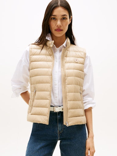 An image of the Tommy Hilfiger Ultra Light Down Mock Neck Gilet