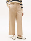 An image of the Tommy Hilfiger Pressed Wide Leg Ankle Chinos
