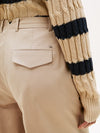 An image of the Tommy Hilfiger Pressed Wide Leg Ankle Chinos