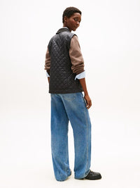 An image of the Tommy Hilfiger Padded Nylon Quilted Vest