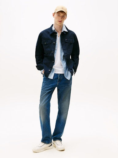 An image of the Tommy Hilfiger Cotton Twill Shirt Jacket