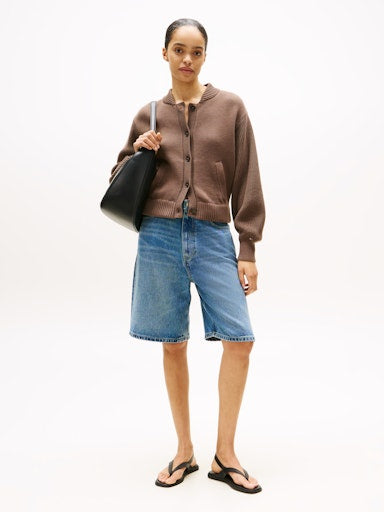An image of the Tommy Hilfiger Bomber Cardigan