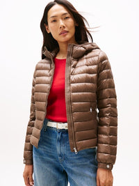 An image of the Tommy Hilfiger Down Hooded Jacket